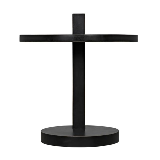 Contemporary, edgy, and quite simply exceptional, this side table is handcrafted of Mahogany wood to emphasize its natural...