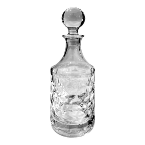 Mid 20th Century Mid-Century Modern Cut Lead Crystal Decanter