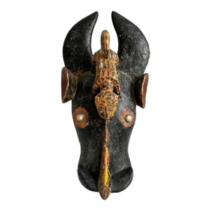 Vintage Baule Cow Mask