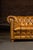 Wood Early 20th Century Tufted Caramel Leather Chesterfield Sofa For Sale - Image 7 of 15
