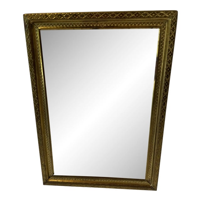 Vintage Gold Metal Picture Frame For Sale