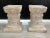 Sculpture Materials Columns Pedestal Stand or Side Table in the Neoclassical Design- a Pair For Sale - Image 7 of 7
