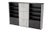 Black Black and White Library Wall Unit by Ultramobili For Sale - Image 8 of 13