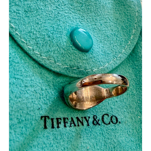 Late 20th Century Retro Sterling Silver "Return to Tiffany" Oval Tag Ring, Size 6 For Sale - Image 14 of 14