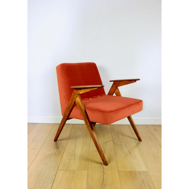 Brick Bunny Armchair from J. Chierowski, 1970s For Sale - Image 13 of 13