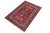Bohemian Super Kazak Red/Beige Wool Rug- 2'8'' X 4'5'' For Sale - Image 9 of 10