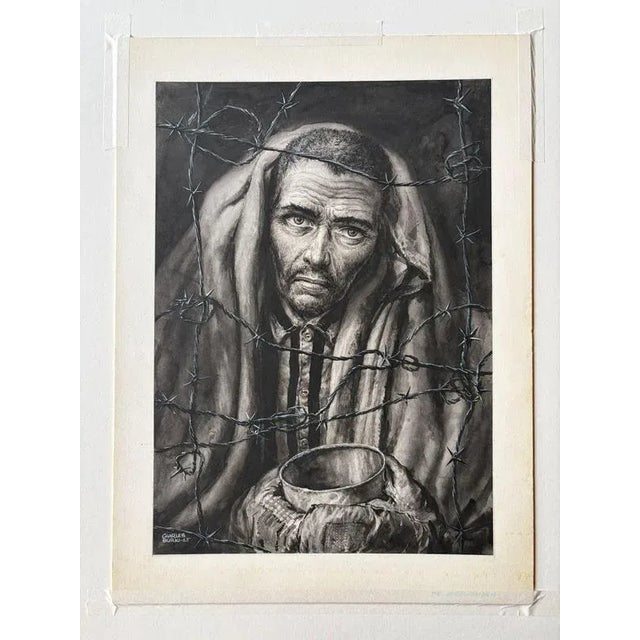 Charles Burki, The Prisoner, 1965, Paper For Sale - Image 6 of 9