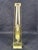 Citrine Drop Cut Engraved Glass Vase by Antonin Drobnik for ZBS, 1960s For Sale - Image 14 of 14