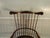 1990s Stickley Solid Cherry Windsor Comb Back Chair For Sale - Image 5 of 8