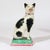 Pair of Staffordshire Pottery Seated Cats on Cushions For Sale - Image 11 of 12