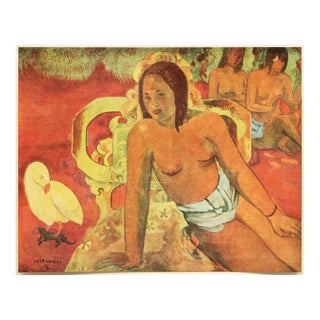 1949 After Paul Gauguin "Vairumati", First Edition Offset Lithograph For Sale