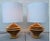 Mid-Century Modern Pair of Discus Table Lamps Attributed to Shepard Vineburg, Los Angeles C. 1980 For Sale - Image 3 of 18