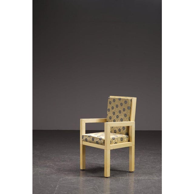 Art Deco Armchair Parchment, 1930s For Sale - Image 4 of 17