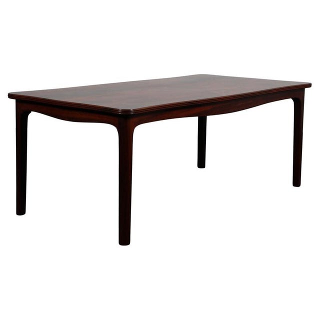 Wood Sofa Table in Rosewood from Frits Henningsen, Denmark, 1950s For Sale - Image 7 of 7