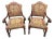 Late 19th Century Pair of Renaissance Revival Petit Point Arm Chairs For Sale