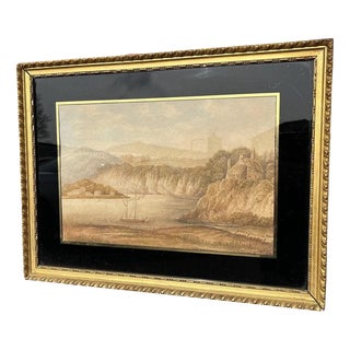 F.Rawlins, Somerset, 1830, Watercolour, Framed For Sale