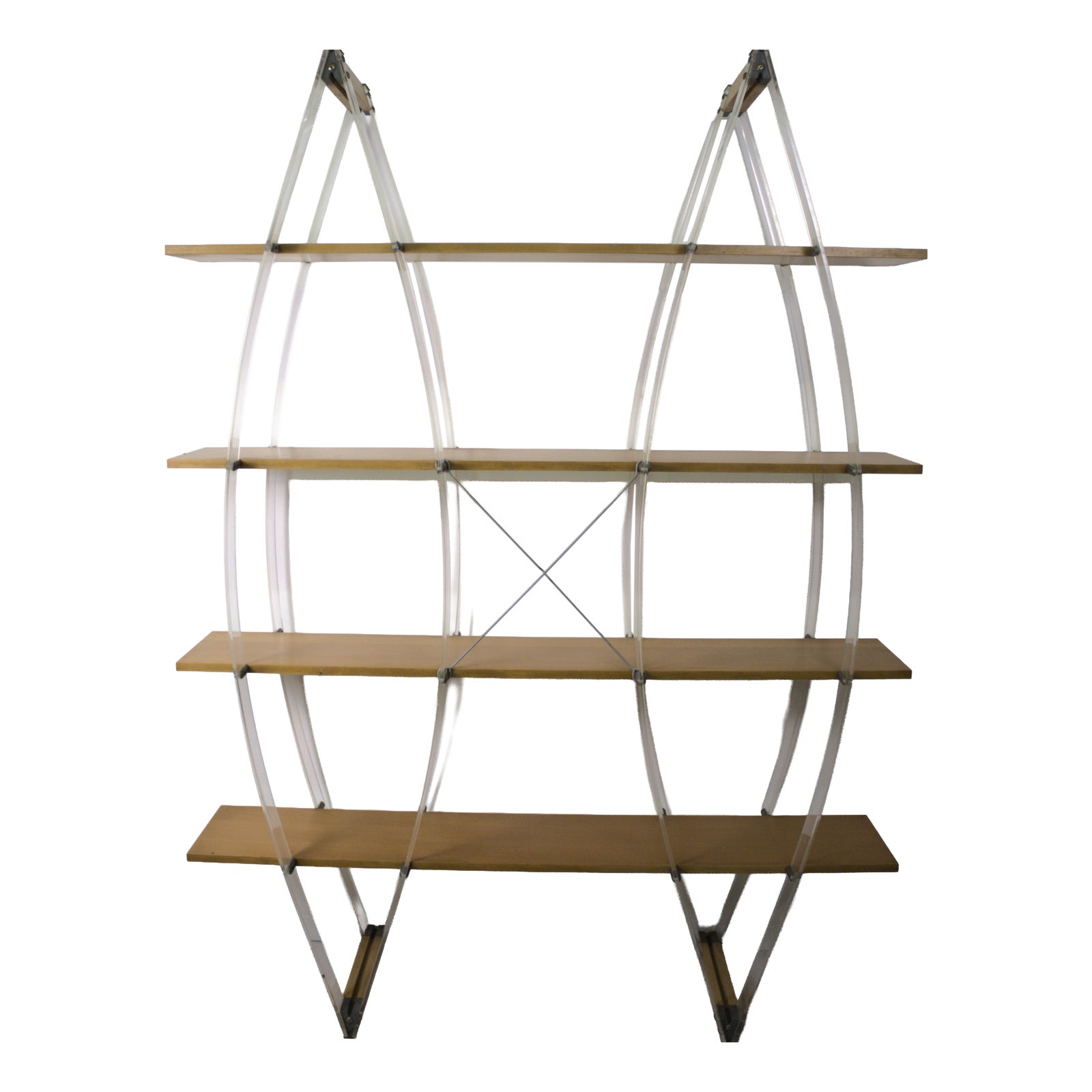 Mondo Bookcase attributed to Marcello Ziliani for Sintesi, 1990 | Chairish