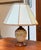 Floral Ceramic Table Lamp, Vintage For Sale - Image 4 of 12