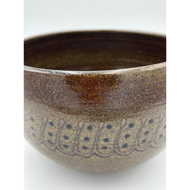 Ceramic Bowl by Töpferei Handarbeit Wagner, 1960s, in Flawless conditions. Designed 1960 to 1969 This piece has an...