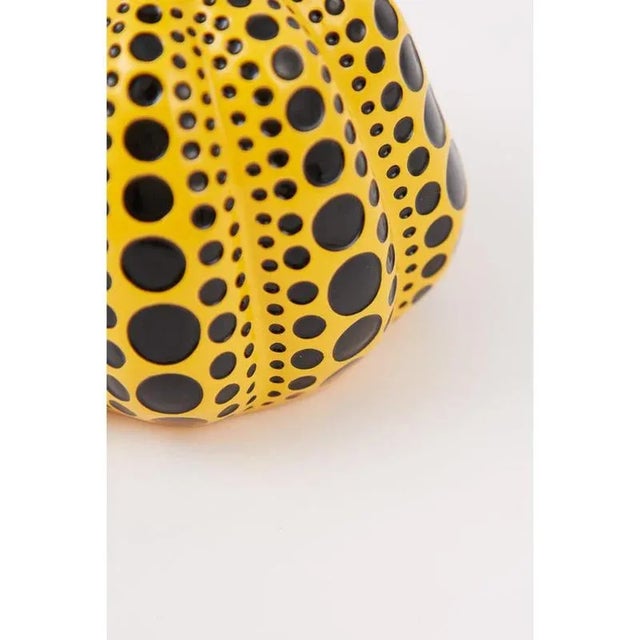Yayoi Kusama, Mini Pumpkin, Hand-painted Resin For Sale - Image 4 of 9