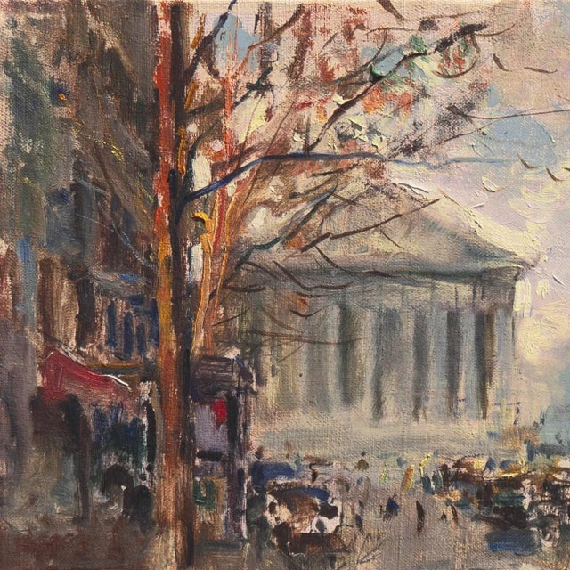 'Rue Royale, Paris, 1956' by Mario Agostinelli, Latin American Modernist, Rio De Janeiro Museum of Modern Art, Butler Inst, National Academy of Design For Sale In Monterey, CA - Image 6 of 11