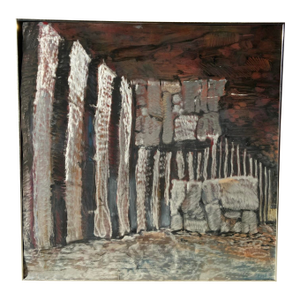 Listed Artist Ouida Canaday Abstract 1980