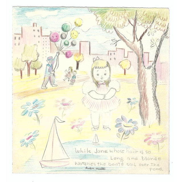 Helen Wagner Malta (1912-1975) worked in New York City in the 1930s, teaching at the Harlem Art Center and working on the...