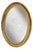 A Lovely 20th century, Antique Oval Giltwood Mirror w/Original Glass