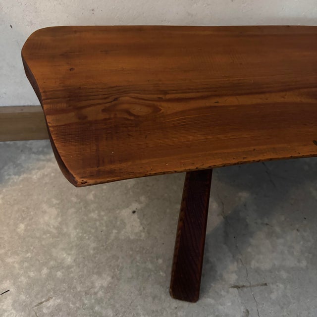 Small Wooden Coffee Table For Sale - Image 4 of 6