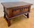 Early 20th Century Spanish Walnut Commode or Dresser with One Drawer and Iron Stretcher, 1940s For Sale - Image 3 of 13