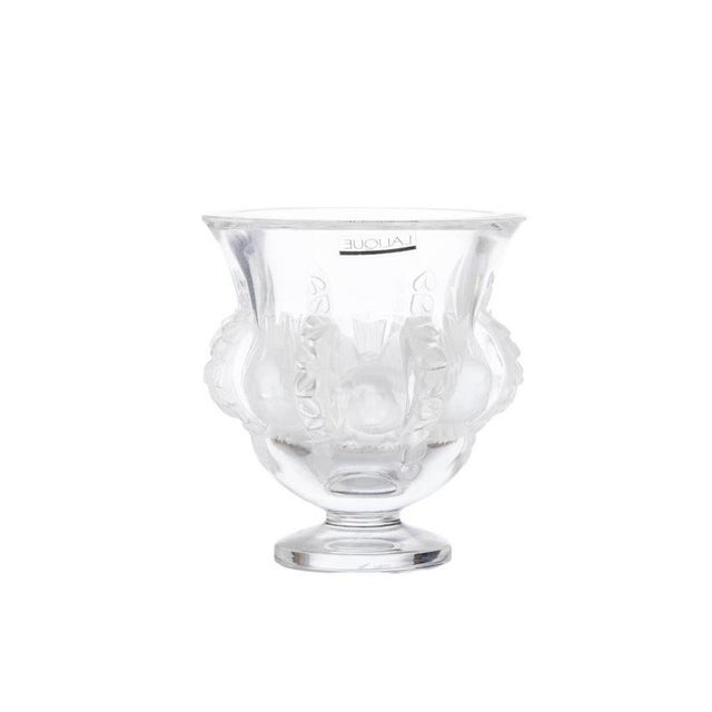 Glass and Crystal Elizabeth Dapierre Vase by Lalique For Sale - Image 6 of 6