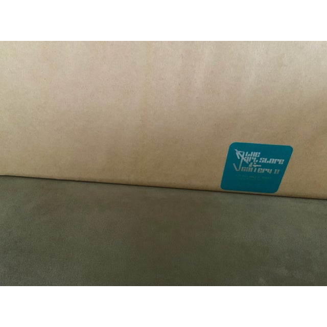 Orange Double Matted Framed Botanical Illustration of Strelitziareginea – Bird of Paradise Crane Flower For Sale - Image 8 of 8