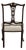 19th Century France Chippendale Cream Wood Lounge Chair For Sale