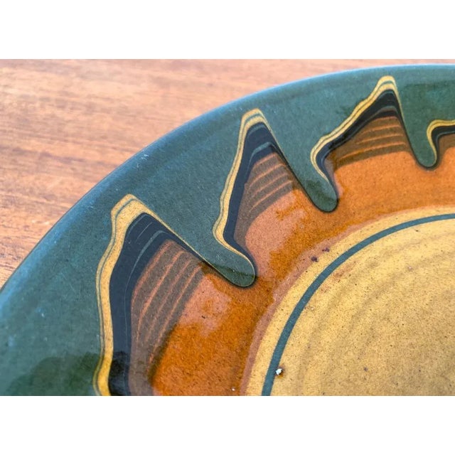 Mid-Century Wall Plaque Plate, 1960s For Sale - Image 6 of 10