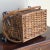 Wood Circa 1990 Split Bamboo Picnic Basket For Sale - Image 7 of 12