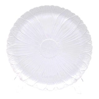 Limoges Sunflower Serving Plate, Circa 1950s For Sale