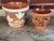 Rustic European 1970s Italian Terracotta Planter Pots With Designs in Relief For Sale - Image 3 of 6