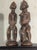 Originating from West Africa, these figures were certified as Senufo "pombibele" used in Poro society, or Bamana "jo...