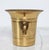 Metal Vintage Japanese Heavy Cast-Brass Apothecary Mortar For Sale - Image 7 of 11