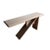 Modern White Oak Console Cabinet For Sale - Image 4 of 5