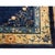 Textile 1930s Navy Blue 4 Pointed Star Medallion Antique Chinese Peking Room Size Rug For Sale - Image 7 of 9