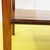 Wooden Vanity Table with Mirror and Green Fabric Top For Sale - Image 12 of 14