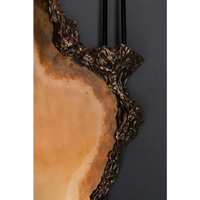 People IV Mirror in Stainless Steel by William Guillon For Sale - Image 9 of 11