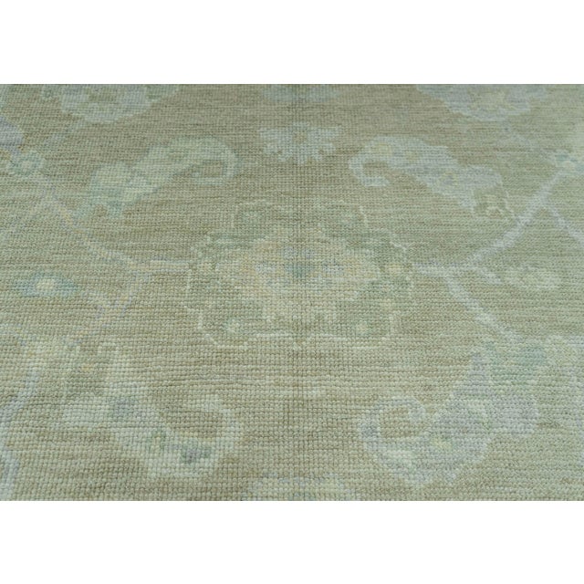 Turkish Turkish Oushak Rug 5' x 7' #19423 For Sale - Image 3 of 8