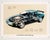 Modern Porsche 928 Gt Cutaway Poster, 1990 For Sale - Image 3 of 9