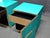 Murano Glass and Brass Nightstands from Justfurnituress, Set of 2 For Sale - Image 6 of 7