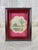 Vintage Tropical Burlap Folk Art Gallery Wall, Set of Six Framed Hand-Painted Village Scenes For Sale In Portland, OR - Image 6 of 12