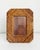 Traditional 1970s Tortoise Burnt Bamboo Picture Frame For Sale - Image 3 of 6