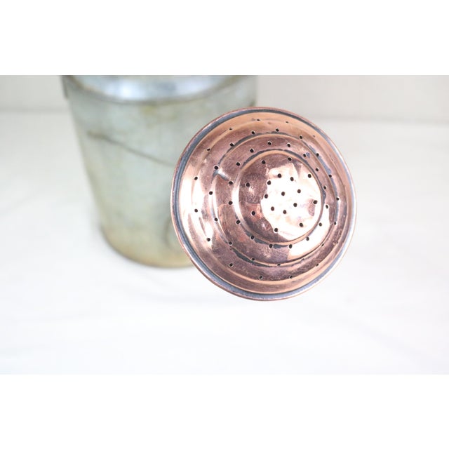 An English Early 20th Century Iron Watering Can For Sale - Image 6 of 7