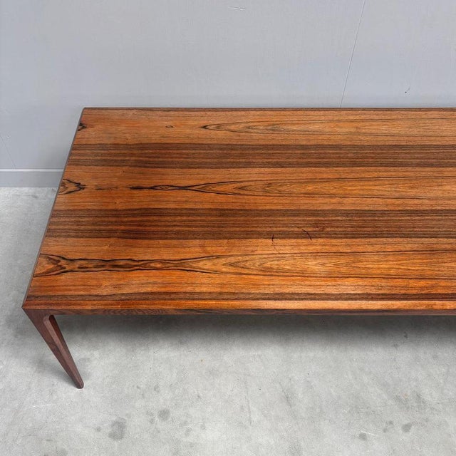 Brown Large Coffee Table from Johannes Andersen, Denmark, 1960s For Sale - Image 8 of 13